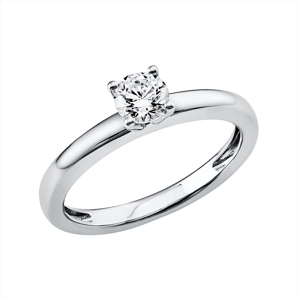 Ring 4er-Krappe 14 kt WG, GIA2426314886