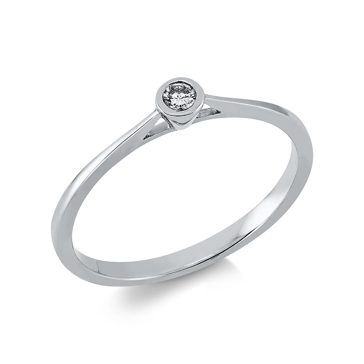 Ring Zarge 14 kt WG