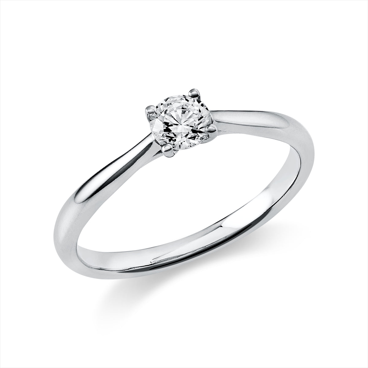 Ring 4er-Krappe 18 kt WG, GIA6465890536