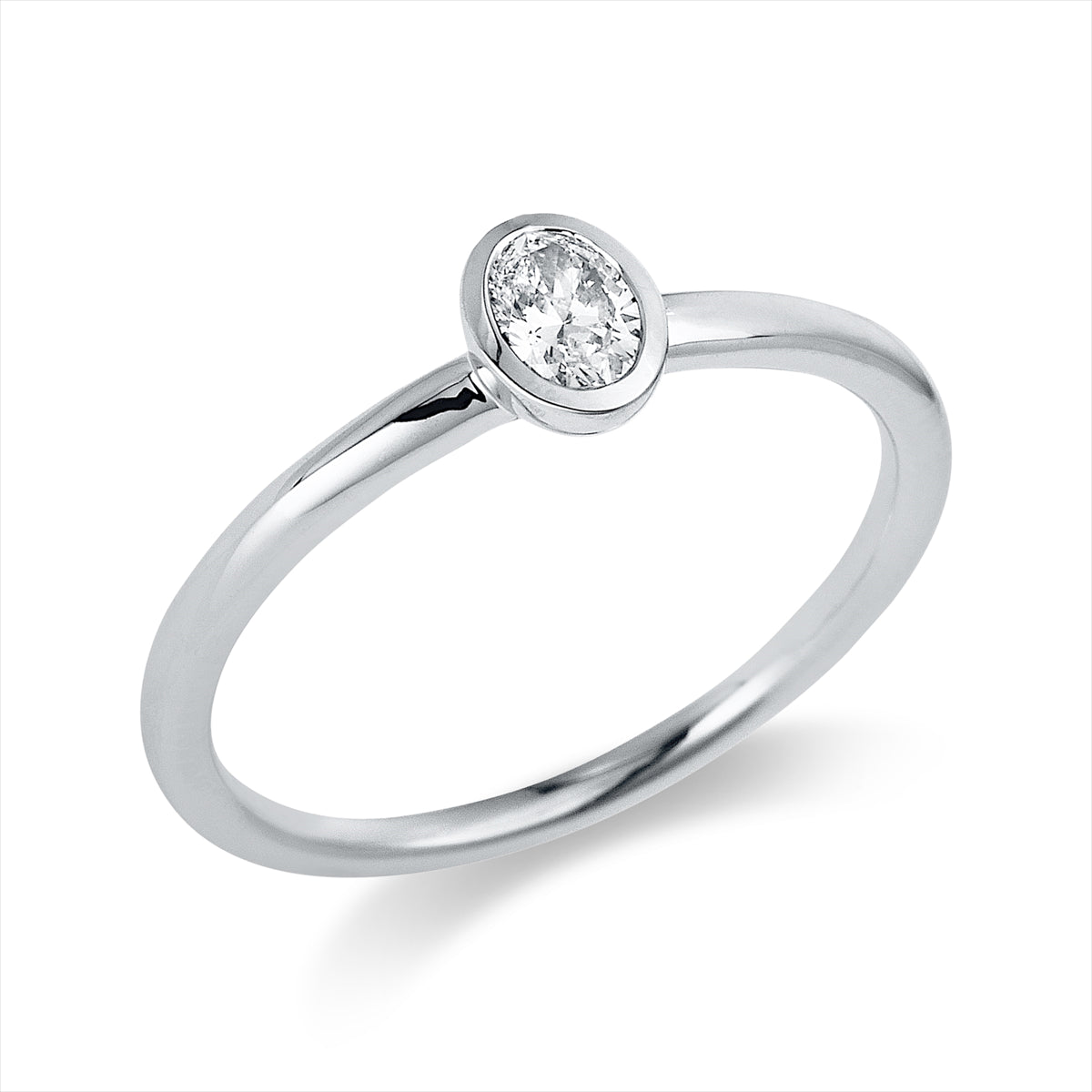 Ring Zarge 18 kt WG