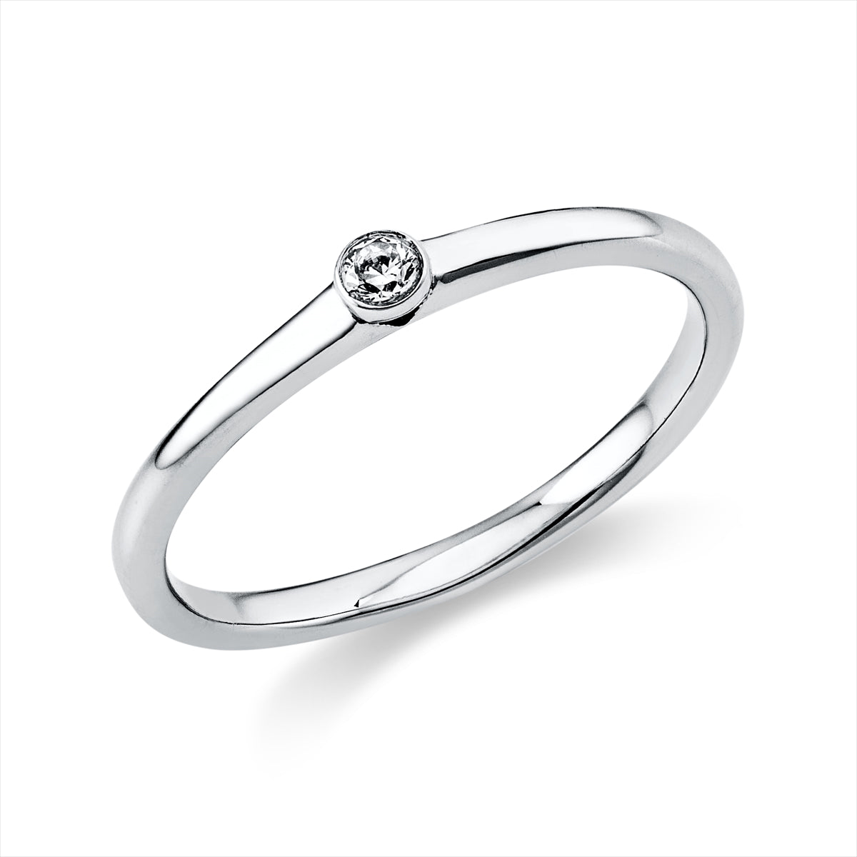 Ring Zarge 18 kt WG