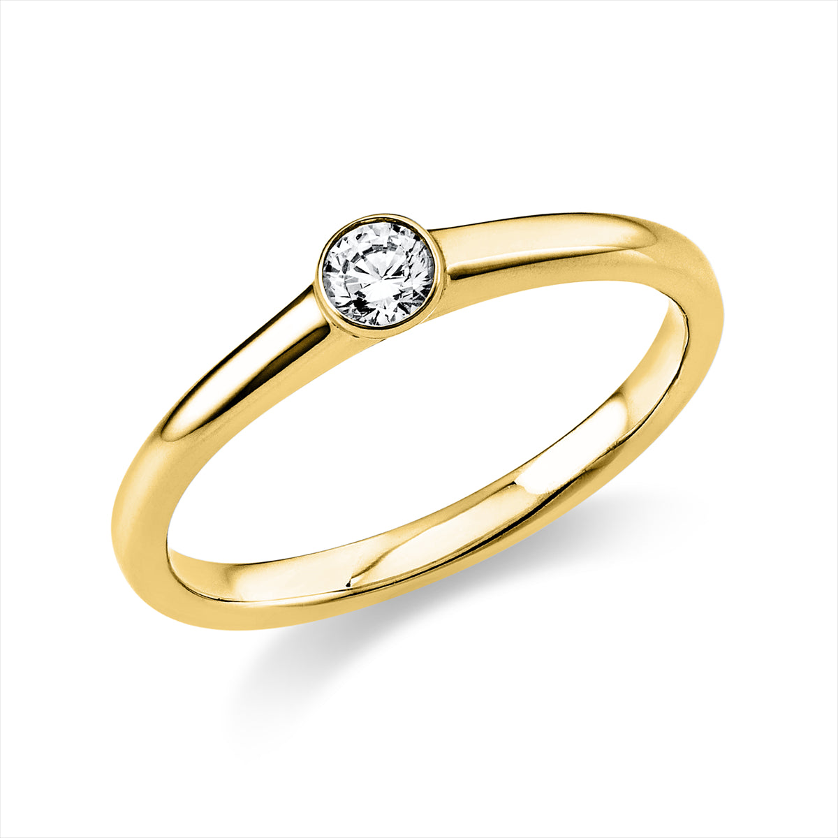 Ring Zarge 18 kt GG