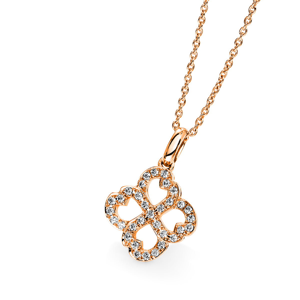 Collier 18 kt RG