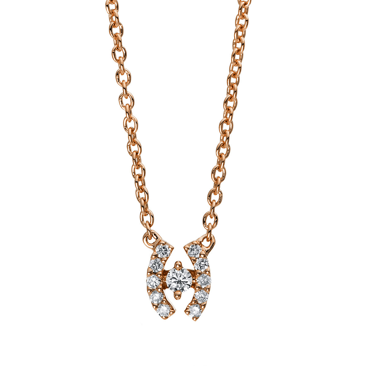 Collier 18 kt RG