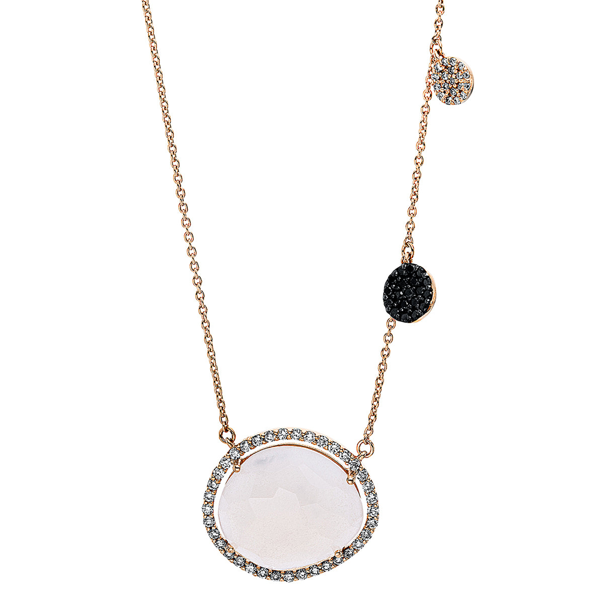 Collier 18 kt RG