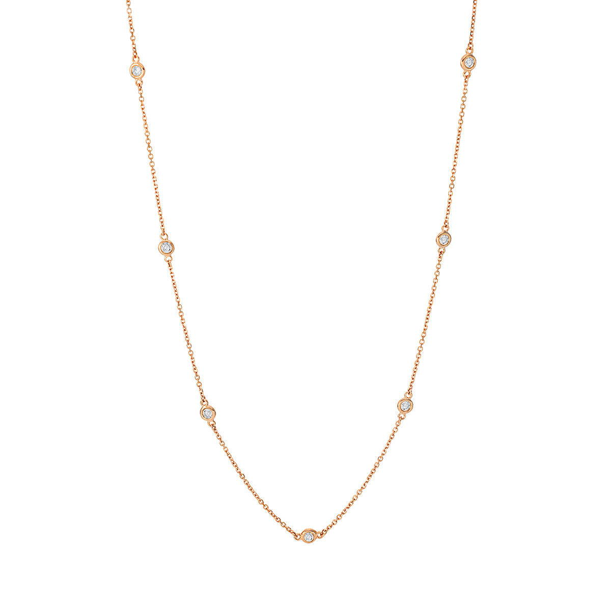 Collier 18 kt RG