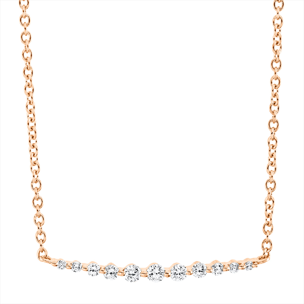 Collier 18 kt RG