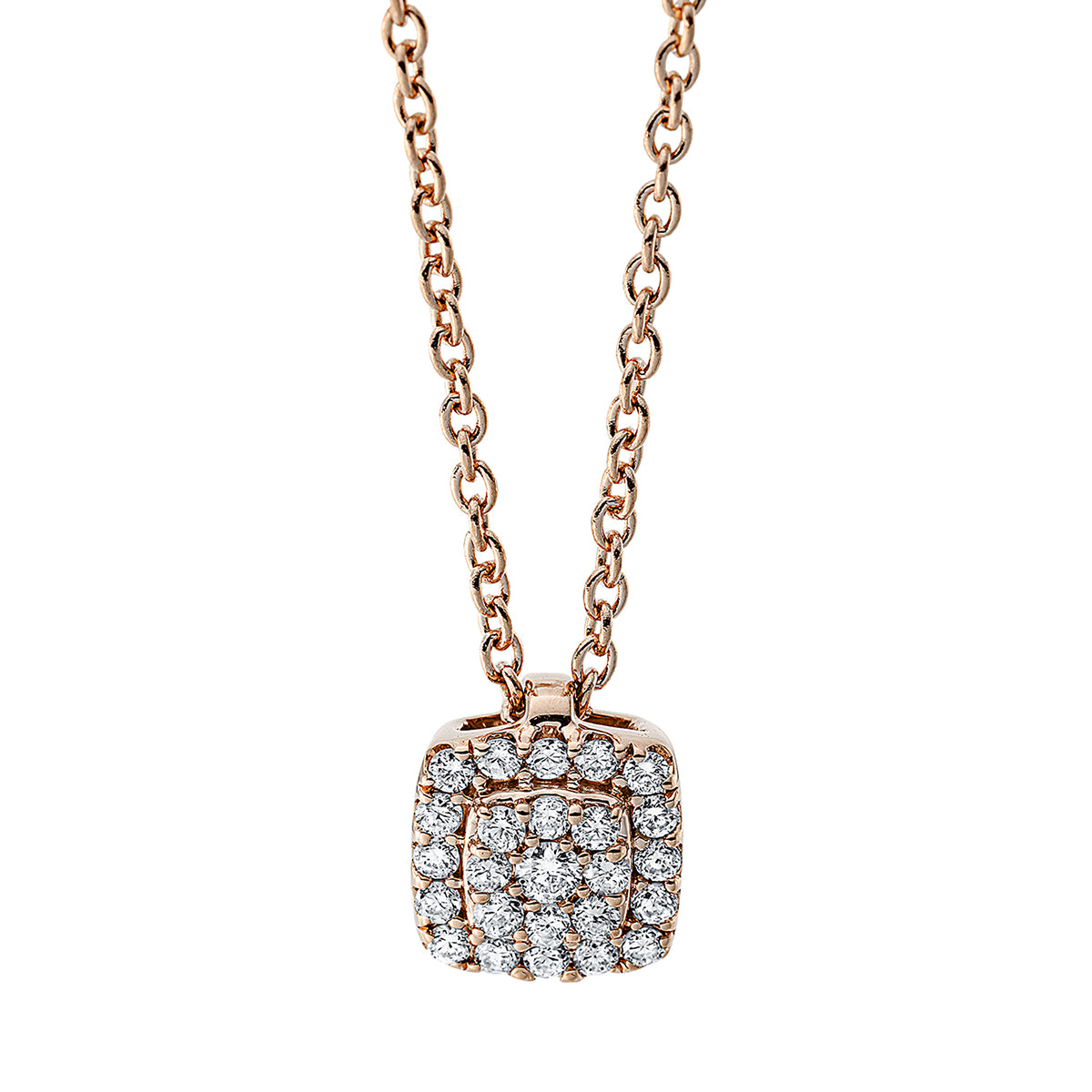 Collier 18 kt RG