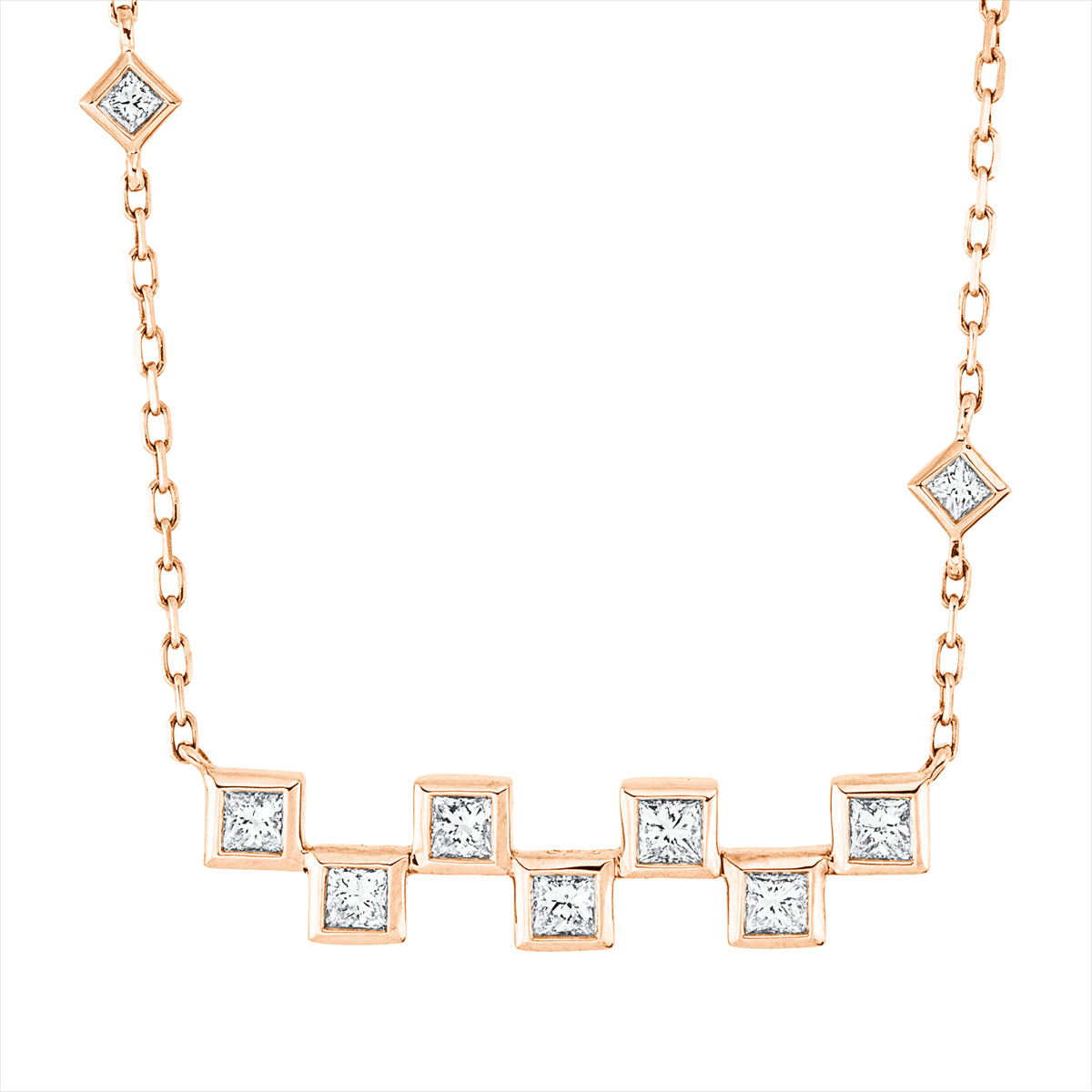 Collier 18 kt RG