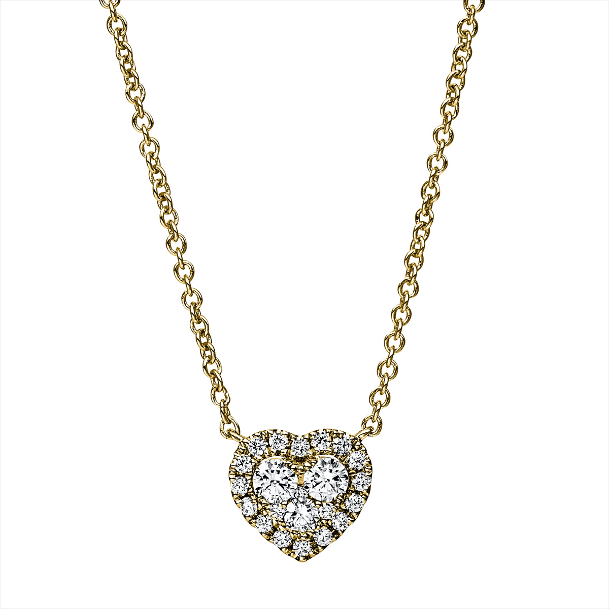 Collier 14 kt GG "Herz"