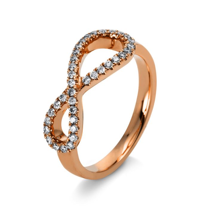 Ring 14 kt RG Infinity