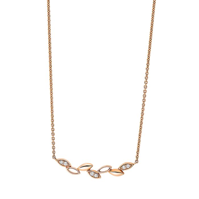 Collier 18 kt RG