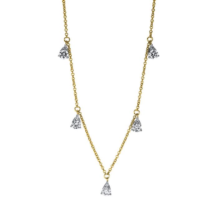 Collier 18 kt GG