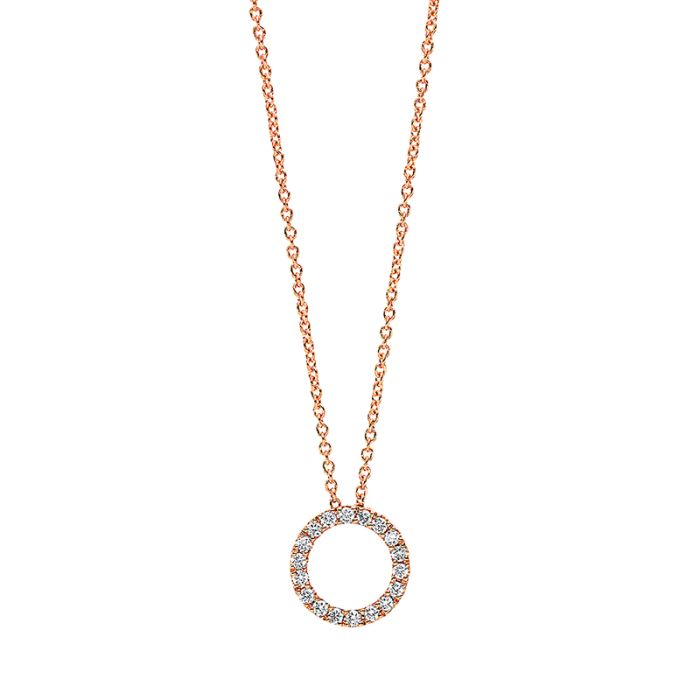 Collier 18 kt RG