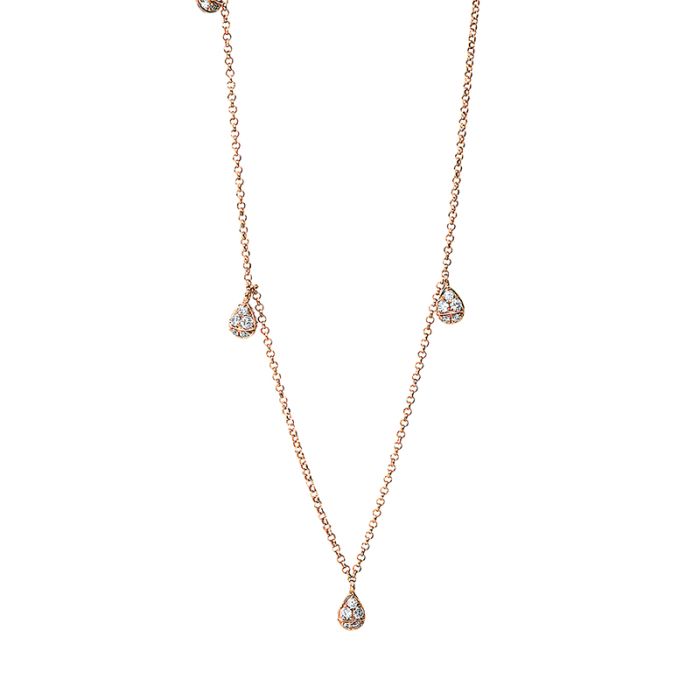 Collier 18 kt RG