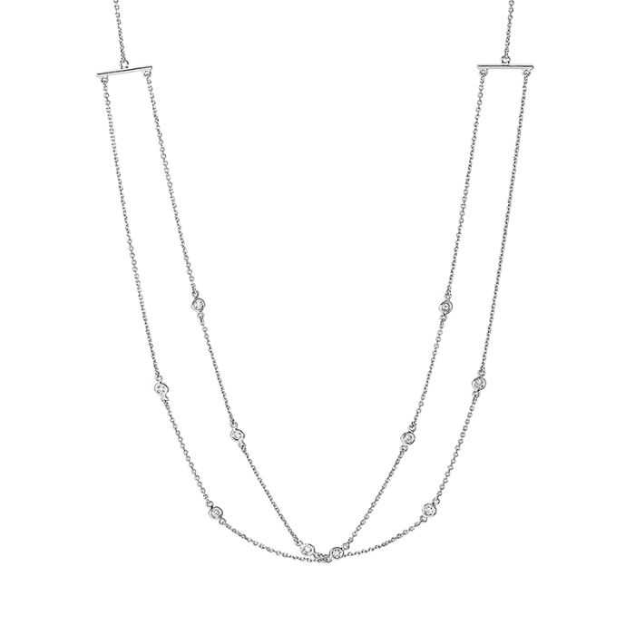 Collier 18 kt WG