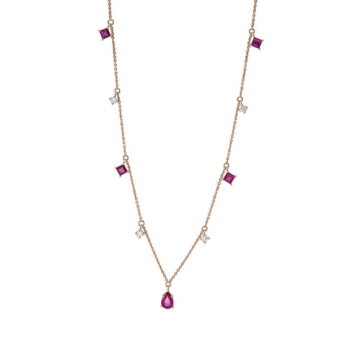 Collier 18 kt RG