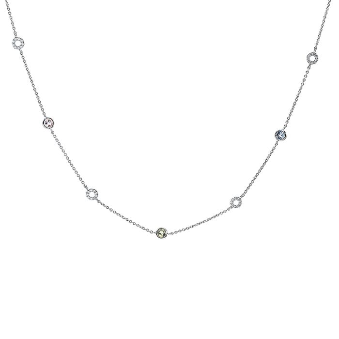 Collier 18 kt WG